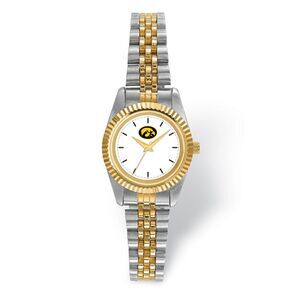 Ladies University of Iowa Pro Two-tone Watch